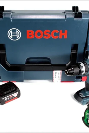 Super Prix Bosch GSB 18 V-60 C Professional Perceuses-visseuses à percussion sans fil Brushless avec boîtier L-Boxx + 1x Batterie GBA 6,0 Ah + Module Bluetooth GCY 30-4 - sans Chargeur