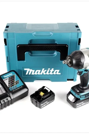 Makita DTW 1002 RMJ Clé à choc 1/2" 18V 1000Nm Brushless + 2x batterie 4,0Ah + chargeur + Makpac Dernière Chance