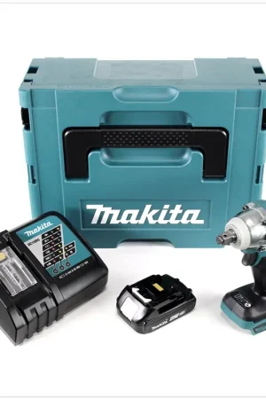 Makita DTW 285 Y1J-D 18 V Li-Ion Boulonneuse à chocs sans fil avec boîtier Makpac 2 + 1x Batterie BL 1820 2,0 Ah + Chargeur rapide DC 18 RC Acheter En Ligne