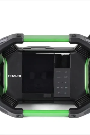 Vente Flash Hitachi UR 18 DSDL 14,4 / 18 V Li-Ion Bluetooth DAB+ Radio de chantier - sans Batteries, ni Chargeur