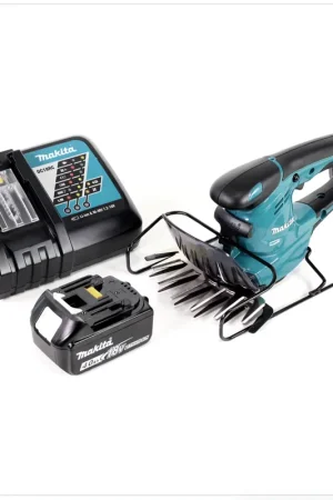 Makita DUM 168 18V Li-ion Taille-herbes sans fil + 1x Batterie BL1840 4,0 Ah + Chargeur DC18RC Commander Vite