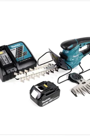 Offre Du Jour Makita DUM 168 18V Li-ion Taille-herbes sans fil + 1x Batterie BL1840 4,0 Ah + Chargeur DC18RC + 1x Lame UH 200 D de 20 cm