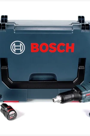 Bosch GTB 12V-11 Professional Visseuse Plaquiste sans fil Brushless 11 Nm avec boîtier L-Boxx + 1x Batterie GBA 2,5 Ah - sans Chargeur Pas Cher