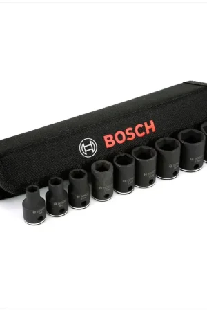 Bosch Professional 3/8" Set de 9 douilles Impact ( 2608551098 ) Promotion