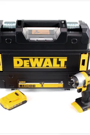 Dewalt DCF 885 18V XR Li-ion Visseuse à Chocs sans fil avec boîtier TSTAK + 1x Batterie DCB 183 18V - 2 Ah XR Li-Ion - sans Chargeur Paiement Sécurisé