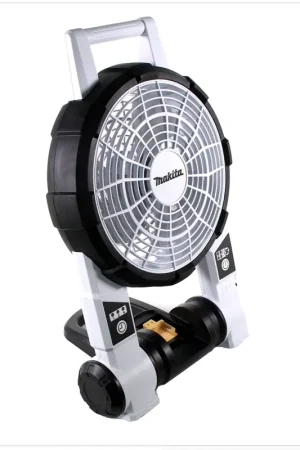 Vente Directe Makita DCF 201 ZW Ventilateur sans fil 14,4 V - 18 V - sans Accessoires, ni Batteries, ni Chargeur