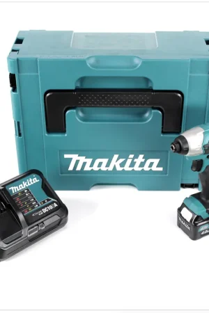 Makita TD 110 DSM1J 10,8 V Li-Ion Visseuse à chocs sans fil avec boîtier Makpac + 1x Batterie BL 1040 4,0 Ah 10,8 V + Chargeur rapide DC10SA 10,8 V Acheter En Ligne