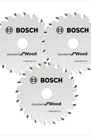 Bosch Optiline Wood ST WO H Lame de scie circulaire 85x15-20 - 3 pcs. (3x 2608643071) Promotion Saisonnière