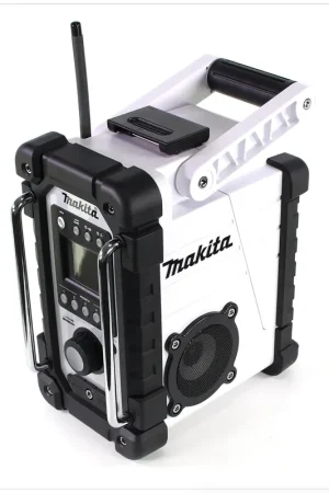Makita DMR 102 W Radio de chantier Blanc Nouveauté