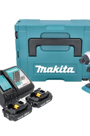 Makita DTD 152 RAJ 18V Li-Ion Visseuse à chocs sans fil avec boîtier Makpac + 2x Batteries BL 1820 2,0 Ah Li-Ion + Chargeur rapide DC 18 RC Acheter En Ligne