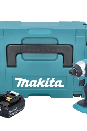 Makita DTD 152 F1J 18V Li-Ion Visseuse à chocs sans fil avec boîtier Makpac + 1x Batterie BL 1830 3,0 Ah Li-Ion - sans Chargeur Commande En Gros