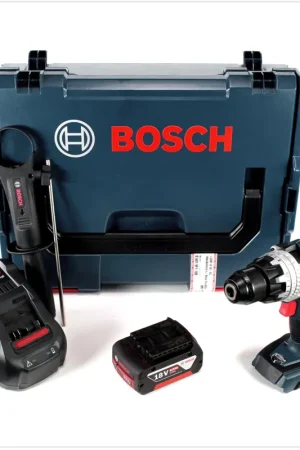 Bosch GSR 18 V-85 C Professional Li-Ion Brushless Perceuse-visseuse sans fil avec boîtier L-Boxx + 1x Batterie GBA 18 V 6,0 Ah + Chargeur GAL 1880 CV Soldes