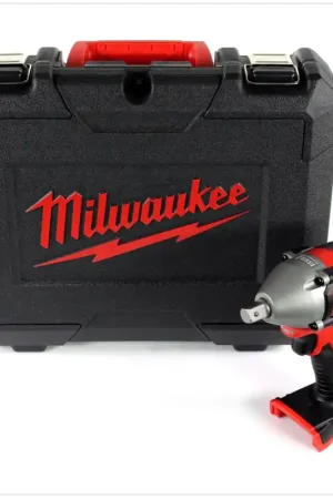 Milwaukee M18 BIW12 Batterie Li-Ion 18 V Clé à chocs 1/2" solo dans une mallette à outils Meilleur Choix