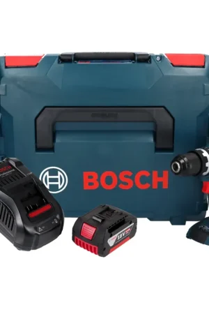 Achetez Aujourd'hui Bosch GSB 18 V-60 C Professional Brushless Li-Ion Perceuses-visseuses à percussion sans fil + 1x Batterie GBA 18 V 6,0 Ah + 1x Chargeur GAL 1880 18 V + Coffret L-Boxx