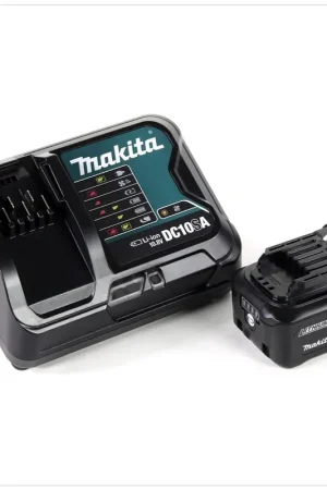 Makita Power Source Kit 12V avec 1x BL1041B batterie 4,0Ah + chargeur DC10SA Meilleure Vente