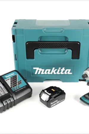 Commande En Gros Makita DTD 148 RM1J Clé à chocs sans balais avec batterie Li-ion 18 V en Makpac + 1 batterie Li-ion BL 1840 4,0 Ah + 1 chargeur DC 18 RC