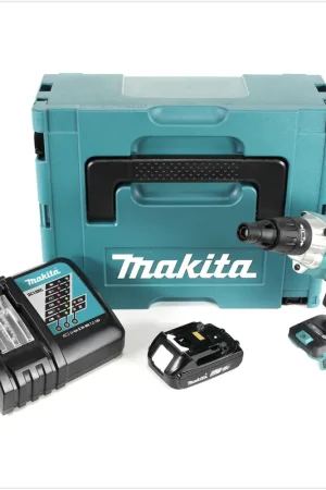 Makita DFS 251 RA1J Visseuse pour cloisons sèches sans fil 18 V Brushless + 1x batterie 2,0 Ah + chargeur + Makpac Offre Du Jour