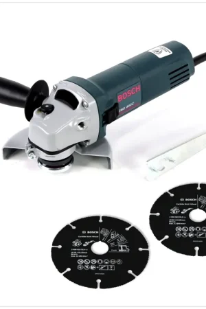 Commande En Gros Meuleuse d'angle Bosch GWS 850 C 850 W 125 mm + 2 disques à tronçonner Bosch Carbide Multi Wheel