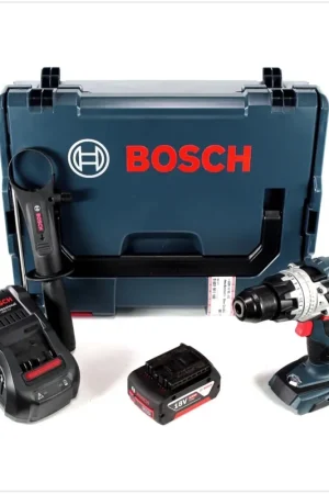 Seulement Aujourd'hui Bosch GSB 18V-85 C Perceuse-visseuse à percussion sans fil 18V 85Nm 1/2" Brushless + 1x batterie 5,0Ah + chargeur + L-Boxx