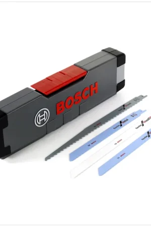 Prix Choc Bosch Kit de 20 lames de scie sabre pour bois/métal All-in-One jusqu'à 300 mm ( 2607010996 )