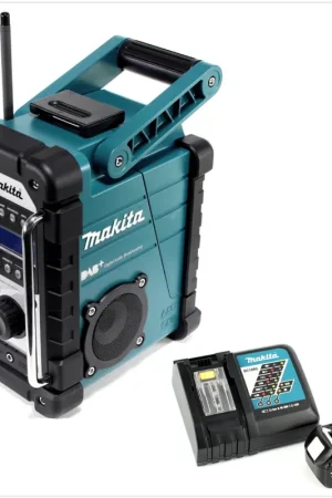 Makita DMR 110 Digital Radio de chantier DAB + 1x Batterie BL 1840 4,0 Ah + Chargeur DC 18 RC Prix Réduit