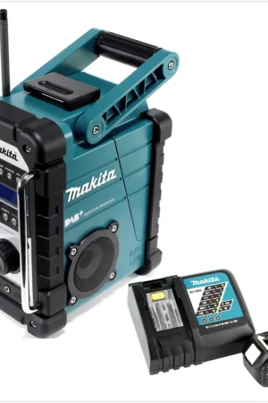 Vente Directe Makita DMR 110 Digital Radio de chantier DAB + 1x Batterie BL 1850 5,0 Ah + Chargeur DC 18 RC