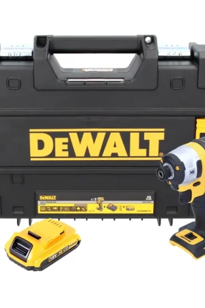 Prix Choc DeWalt DCF 887 Visseuse à Chocs sans fil 18 V brushless avec Mandrin de 1/4" + boîtier TStak + 1x Batterie 2 Ah- sans Chargeur