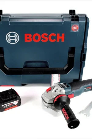 Bosch GWS 18 V-125 SC Professional Meuleuse angulaire sans fil 125mm brushless avec boîtier L-Boxx + 1x Batterie GBA 6,0 Ah - sans Chargeur Achetez Aujourd'hui