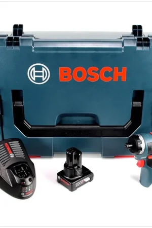 Livraison Express Bosch GSR 12V-20 HX Professional Visseuse sans fil avec boîtier L-Boxx + 1x Batterie GBA 12 V 6,0 Ah + 1x Chargeur GAL 1230