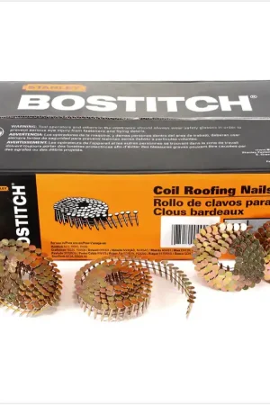 Vente Directe Bostitch CR2DCGAL Clous rouleaux galvanisés spécial bardeau 3.05 x 22 mm GAL8 7.2M 7/8" - 7200 Clous