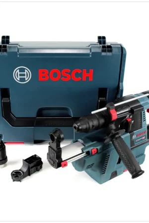 Acheter En Ligne Bosch GBH 18V-26 F Marteau perforateur sans fil 18V 2,6J SDS-Plus Solo en L-Boxx avec système d'aspiration des poussières - sans batterie, sans chargeur