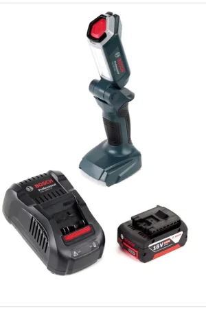 Acheter Direct Bosch Professional GLI 18V-300 Lampe sans fil + 1x Batterie GBA 18 V 6,0 Ah + Chargeur GAL 1880