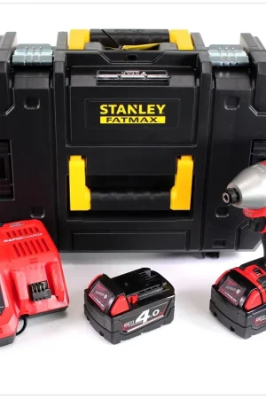 Milwaukee M18 BID 402C Visseuse à chocs sans fil 18 V Li-Ion + 2x Batteries 4 Ah + Chargeur + Mallette TStak Acheter En Ligne