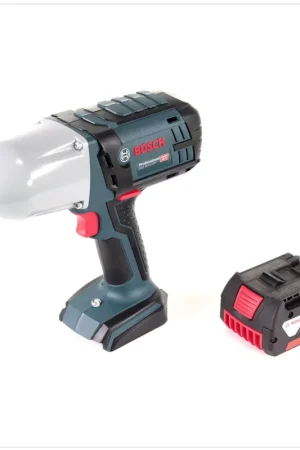 Prix Bas Bosch GDS 18 V-LI HT Professional Boulonneuses à chocs sans-fil avec Carton + 1x Batterie Bosch GBA 18 V 3,0 Ah - sans Chargeur