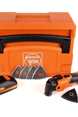 Commande En Gros FEIN Machine oscillante sans fil MultiMaster AFMM 18 QCSL Li-Ion 18 V avec Boîtier Systainer + 1x Batterie 2,5 Ah - sans Chargeur