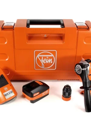 FEIN ASCM 18 QM Brushless Li-Ion Perceuse-visseuse sans fil 4 vitesses avec Boîtier de transport + 1x Batterie 5,0 Ah + Chargeur rapide ALG 50 Quantité Limitée