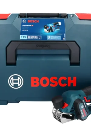 Bosch GHO 12V-20 Rabots sans fil Professional + Coffret L-Boxx - sans Accésoires, sans Batterie, sans Chargeur ( 06015A7000 ) Super Prix