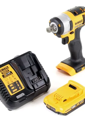 DeWalt DCF 880 18 V Li-Ion Clé à chocs sans fil + 1x Batterie DCB 2,0 Ah + Chargeur Prix Choc