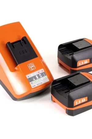 Bon Plan FEIN Starter Set ALG 50 Universal Chargeur rapide + 2x Batteries 2,5 Ah ( 92604300040 )