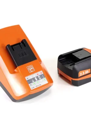 Solde FEIN Starter Set ALG 50 Universal Chargeur rapide + 1x Batterie 2,5 Ah