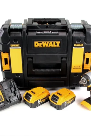 DeWalt DCF 880 P2 18 V XR Li-Ion Clé à chocs sans fil + Coffret de transport TSTAK II + 2x Batteries DCB 184 5,0 Ah + Chargeur rapide DCB 115 Bon Marché