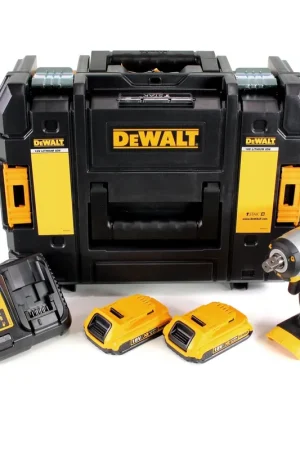 DeWalt DCF 880 D2 18 V XR Li-Ion Boulonneuse à chocs + Coffret de transport TSTAK II + 2x Batteries DCB 183 2,0 Ah + Chargeur rapide DCB 115 Nouveauté