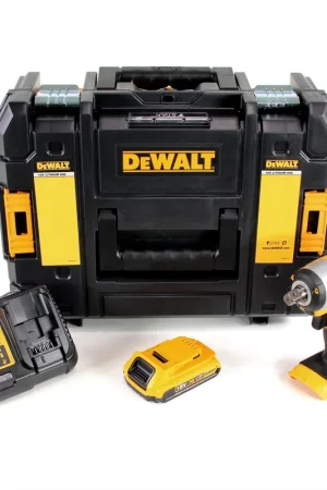 DeWalt DCF 880 D1 18 V XR Li-Ion Visseuse à choc sans fil + Coffret de transport TSTAK II + 1x Batterie DCB 183 2,0 Ah + Chargeur rapide DCB 115 Soldes