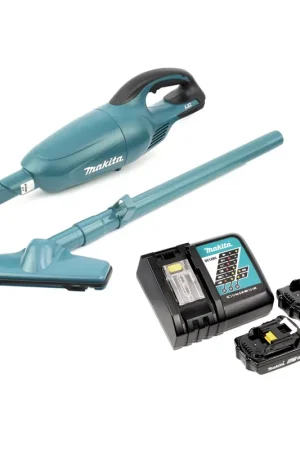 Prix Cassé Makita DCL 180 RA Aspirateur à batterie 18 V + 2x batterie 2,0 Ah + chargeur