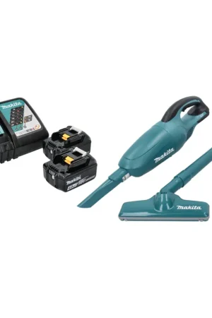 Makita DCL 180 RM Aspirateur à batterie 18 V vert + 2x batterie 4,0 Ah + chargeur Dernier Modèle