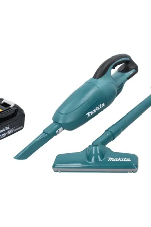 Makita DCL 180 M1 Aspirateur sans fil 18 V vert + 1x batterie 4,0 Ah - sans chargeur Solde