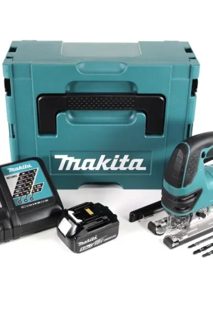 Paiement Sécurisé Makita DJV 180 RT1J Scie sauteuse sans fil 18V + 1x Batterie 5.0Ah + Chargeur + Makpac