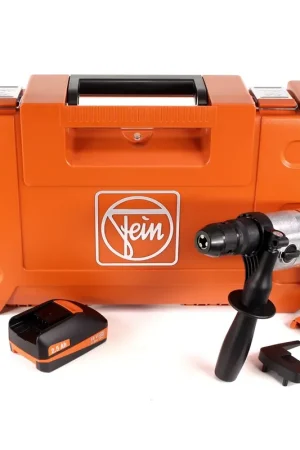 FEIN ABOP 13-2 C Brushless 18 V Li-Ion Perceuse sans fil avec Mandrin métallique + Coffret + 1x Batterie 2,5 Ah - sans Chargeur Meilleure Vente