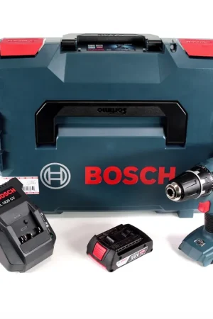 Affaire À Saisir Bosch GSR 18-2-Li Plus Professional Perceuse-visseuse sans fil + Coffret de transport L-Boxx + 1x Batterie 2,0 Ah + Chargeur AL 1820 CV