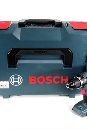 Bosch Professional GSR 18V-28 Perceuse-Visseuse sans fil + Coffret L-Boxx - sans Accessoires - sans Batterie ni Chargeur Certifié